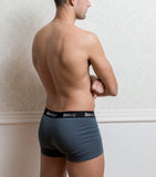 Basic Gray Male Trunk Underwear